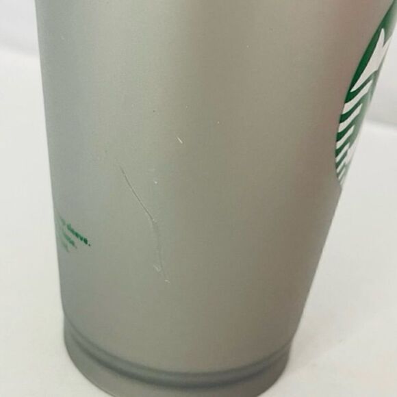 2013 Set of 4 Starbucks Reusable 16oz Plastic Coffee Cups Tumblers No Lids  This - Picture 7 of 7